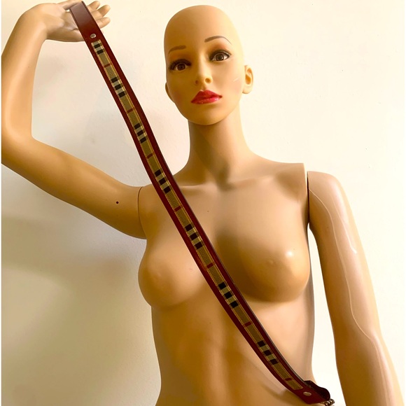 Burberry Nova Check leather dog leash new - Picture 6 of 9